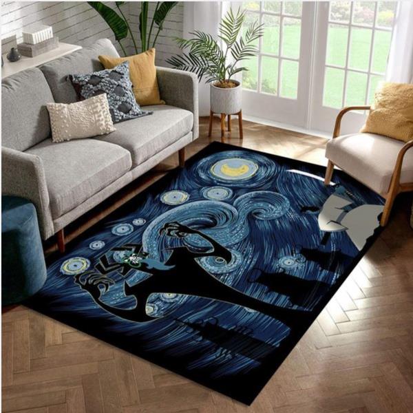 Starry Samurai Area Rug Carpet Bedroom Home Decor Floor Decor