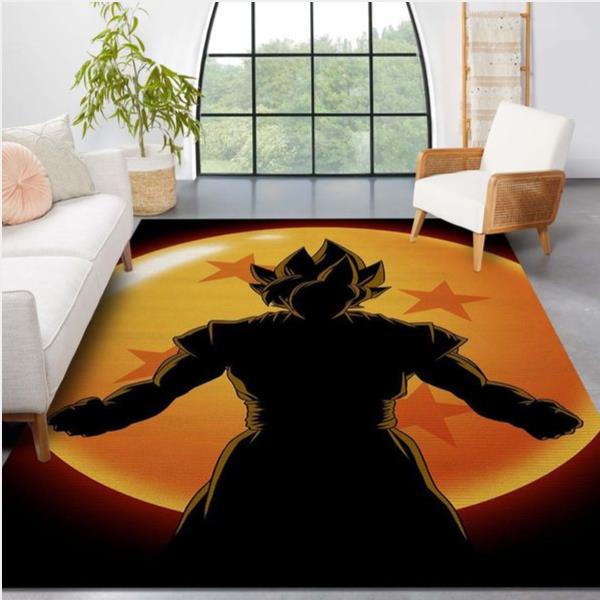 Supersaiyan Hero Anime Area Rug Bedroom Family Gift Us Decor