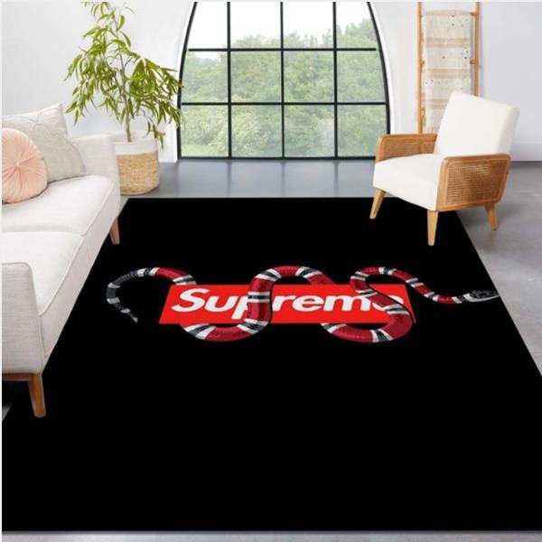 Supreme - Gucci Area Rug For Christmas Living Room Rug Home Us Decor