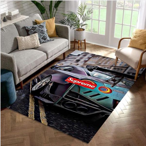 Supreme Lamborghini V7 Rug Living Room Rug Us Gift Decor