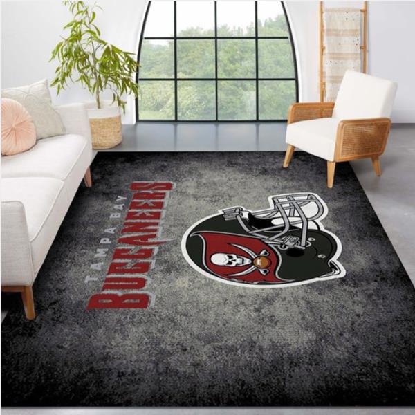 Tampa Bay Buccaneers Imperial Distressed Rug Nfl Area Rug For Christmas Bedroom Home Decor Floor Decor