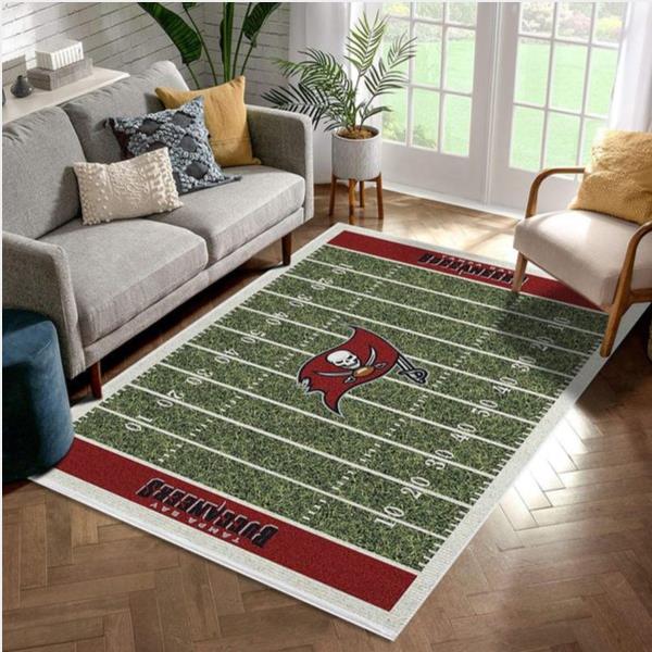 Tampa Bay Buccaneers Imperial Homefield Rug Nfl Team Logos Area Rug Living Room And Bedroom Rug Family Gift Us Decor