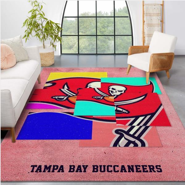 Tampa Bay Buccaneers NFL Rug Bedroom Rug Christmas Gift US Decor