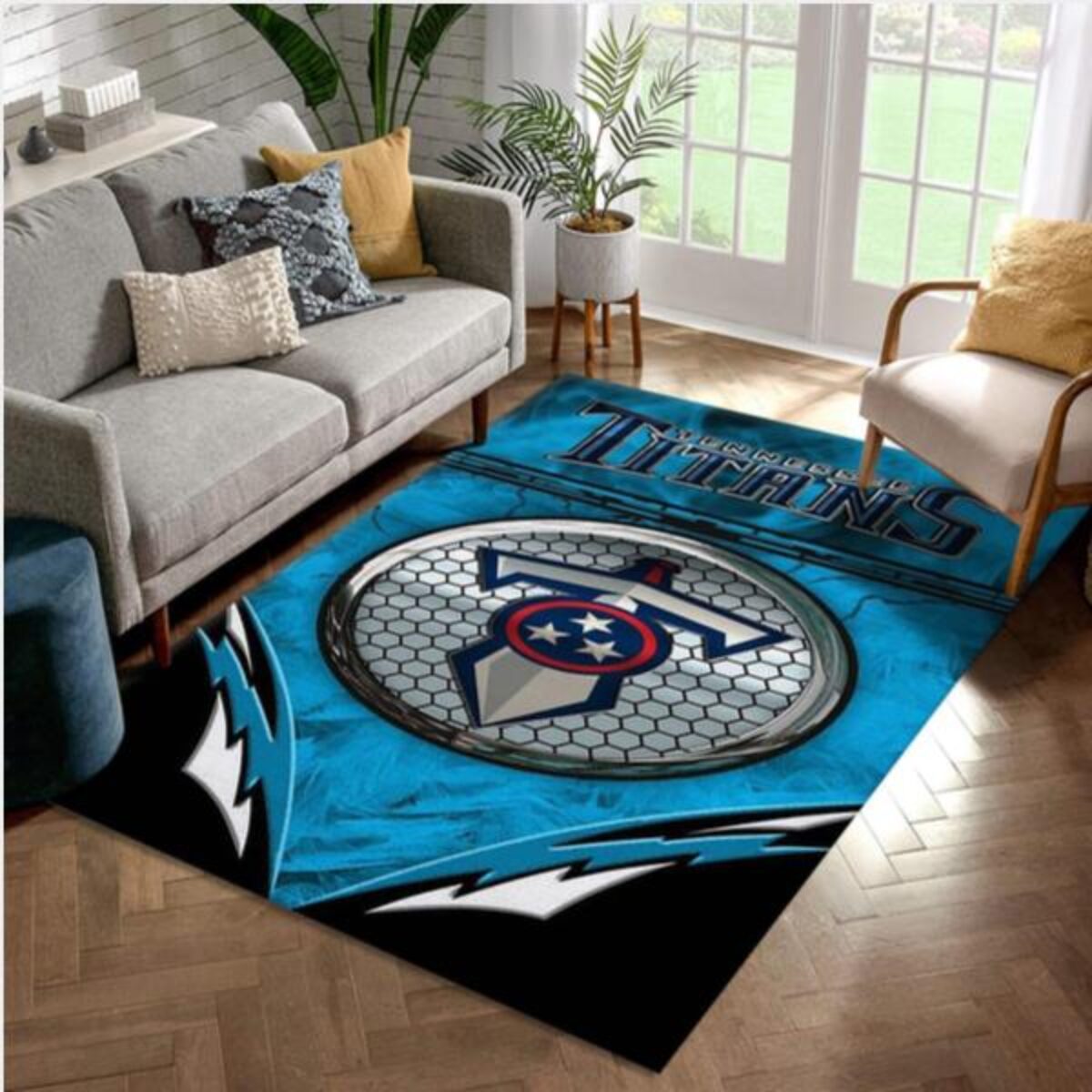 Tennessee Titans 1 NFL Area Rug For Christmas Bedroom Rug Home