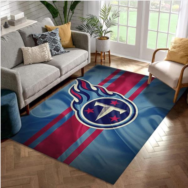 Tennessee Titans American NFL Rug Living Room Rug US Gift Decor