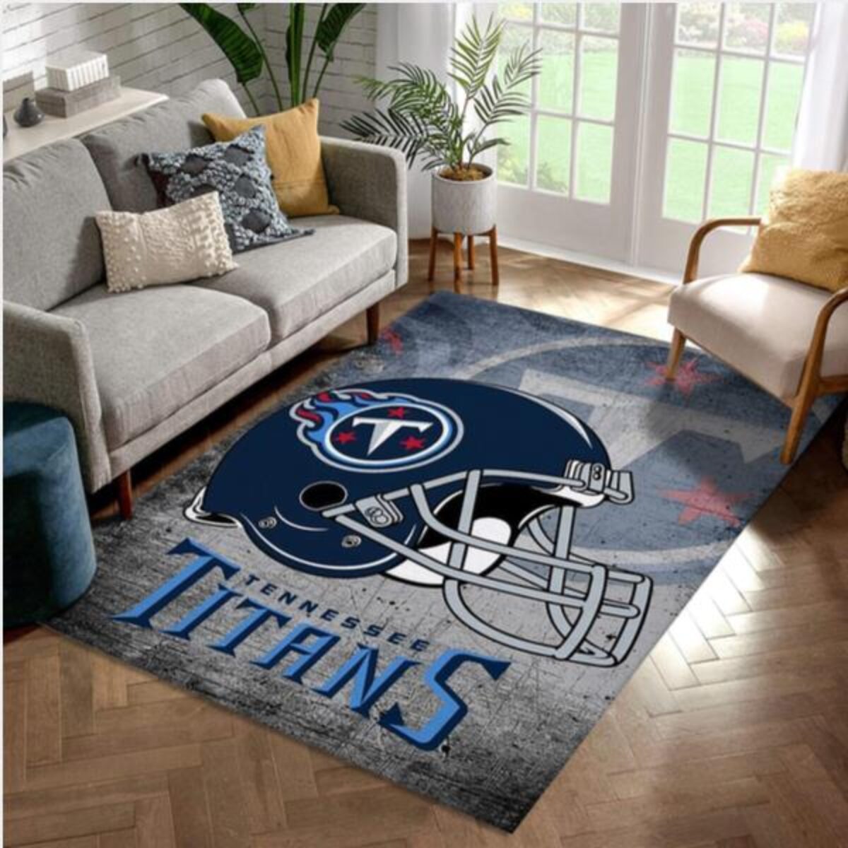 Team Logo Tennessee Titans Ugly Christmas Sweaters - Peto Rugs