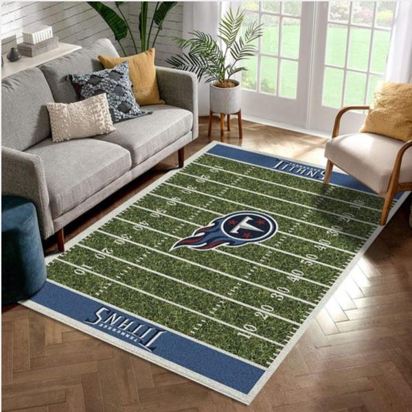 Tennessee Titans Imperial Homefield Rug Nfl Area Rug Kitchen Rug Home Decor Floor Decor