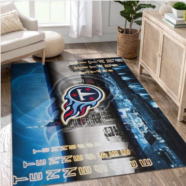 Tennessee Titans NFL Area Rug For Christmas Living Room Rug US Gift Decor