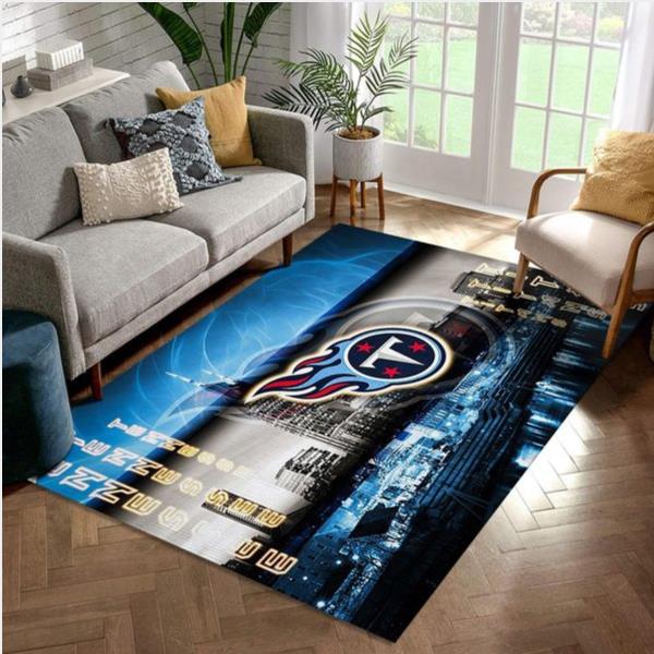 Tennessee Titans Nfl Area Rug For Christmas Living Room Rug US Gift Decor