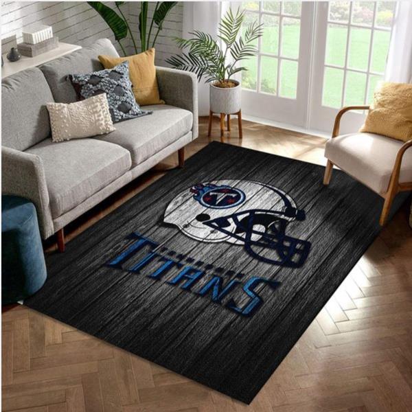 Tennessee Titans Nfl Area Rug Living Room Rug Home Decor Floor Decor