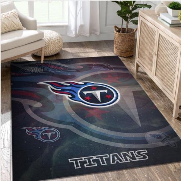 Tennessee Titans Nfl Area Rug Living Room Rug Us Gift Decor