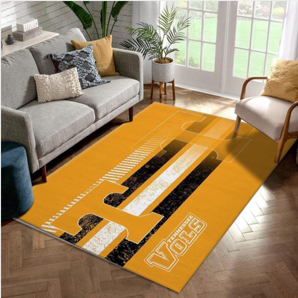 Tennessee Volunteers NCAA Rug Room Carpet Sport Custom Area Floor Home Decor