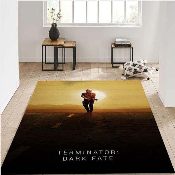 Terminator Dark Fate Area Rug Movie Rug Christmas Gift Us Decor