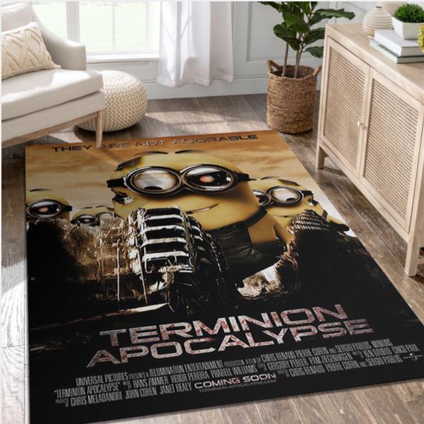 Terminion Apocalypse Poster Movie Area Rug Bedroom Home Decor