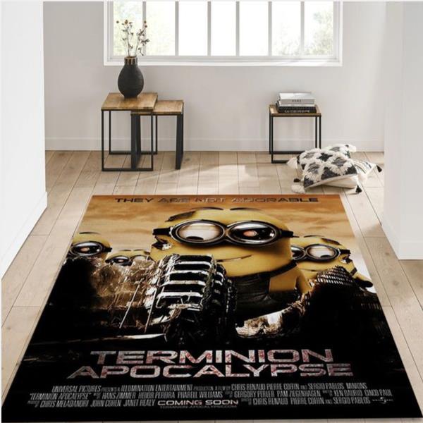 Terminion Apocalypse Poster Movie Area Rug Bedroom Home Decor