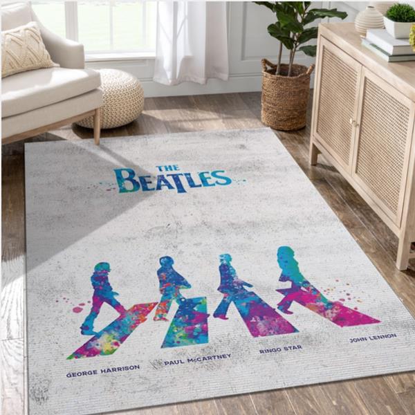 The Beatles Abbey Road Rug Bedroom Rug US Gift Decor