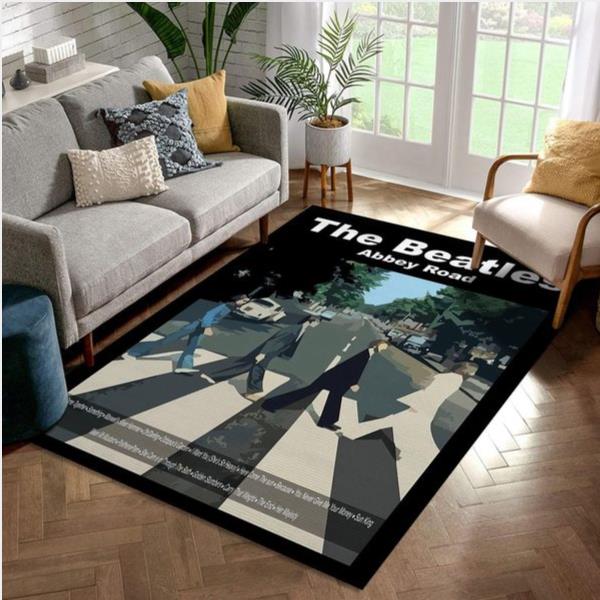 The Beatles Abbey The Road Rug Living Room Rug Christmas Gift Us Decor