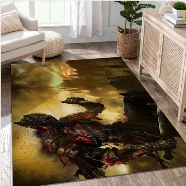 The Darkness Soldier Video Game Reangle Rug Area Rug