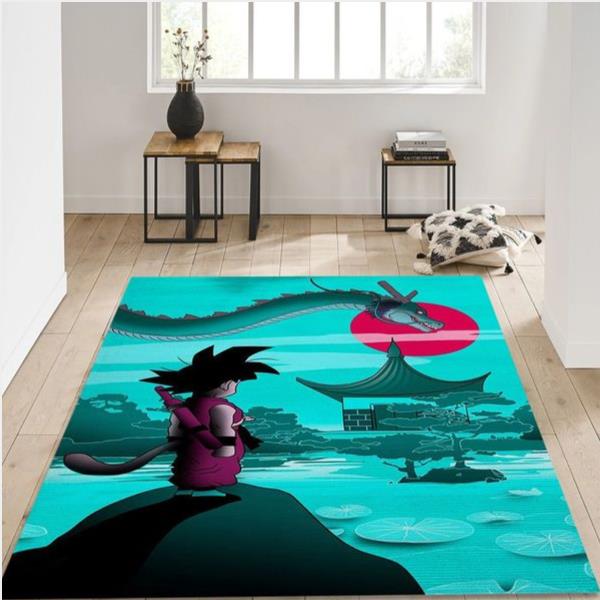 The Eternal Dragon Anime Area Rug Living Room And Bedroom Rug Home Us Decor