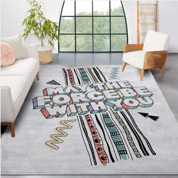 The Force Pattern Area Rug Star Wars Arts Rug Home Us Decor