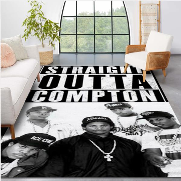 The Hip Hop Rap Music Band NWA Area Rug Carpet Bedroom Family Gift US Decor