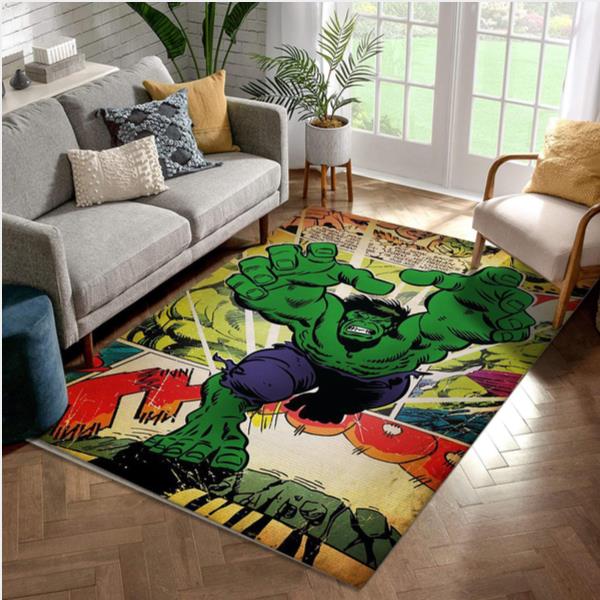 The Hulk Hero Movie Area Rug Bedroom Home Decor Floor Decor