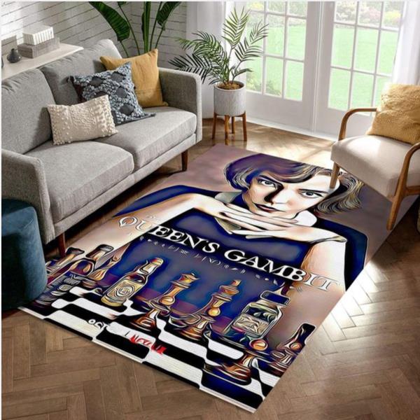 The Queen Gambit V3 Area Rug Bedroom Rug Home Decor Floor Decor