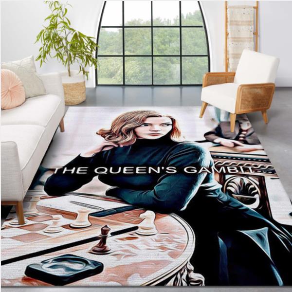 The Queen S Gambit V1 Area Rug For Christmas Bedroom Rug US Gift Decor