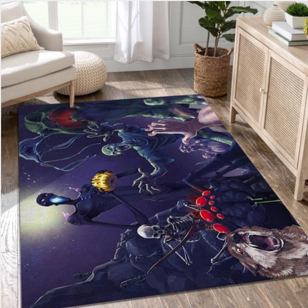 The Real Minecraft Video Game Area Rug For Christmas Living Room Rug