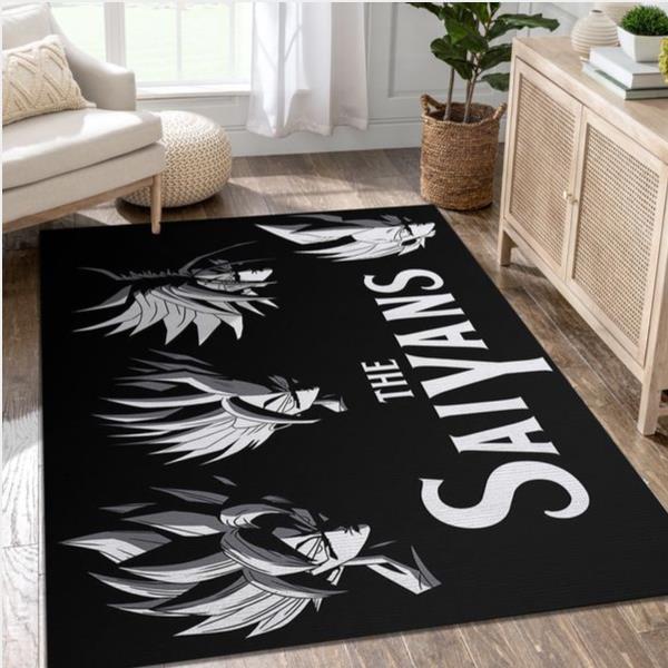 The Saiyans Area Rug Carpet Living Room Rug Family Gift Us Decor