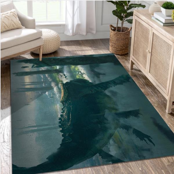 The Sky Whale Video Game Area Rug For Christmas Area Rug