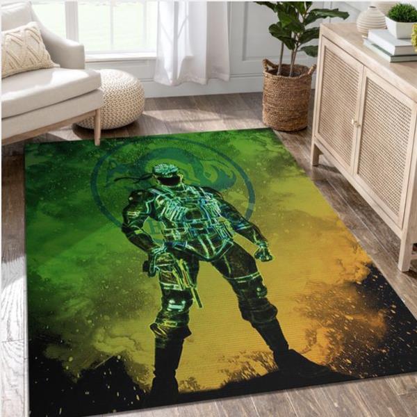 The Soul Of Foxhound Area Rug Gift For Fans Christmas Gift Us Decor