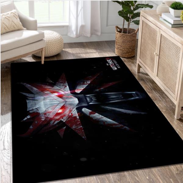 The Witcher 3 Wild Hunt Video Game Area Rug Area Living Room Rug