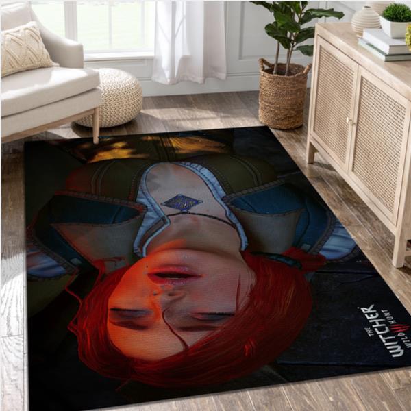 The Witcher 3 Wild Hunt Video Game Area Rug Area Living Room Rug