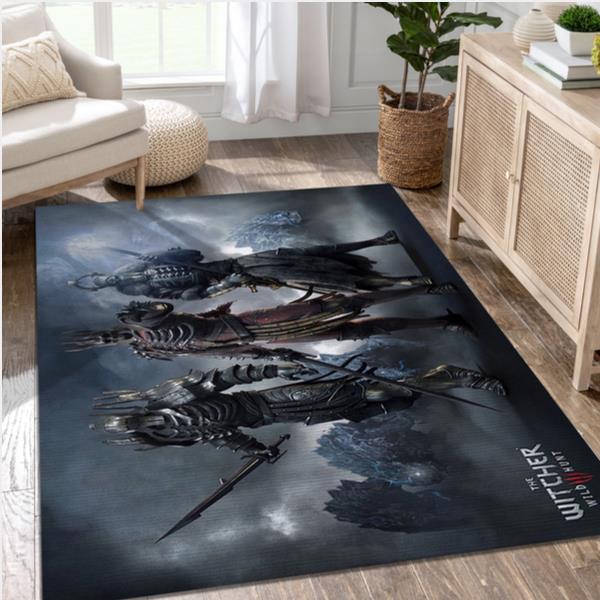 The Witcher 3 Wild Hunt Video Game Area Rug For Christmas Bedroom Rug