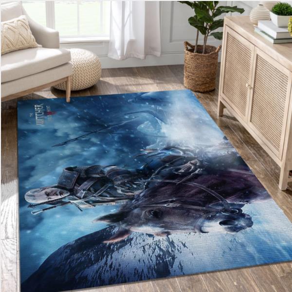 The Witcher 3 Wild Hunt Video Game Reangle Rug Bedroom Rug