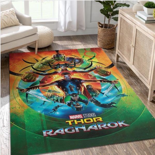 Thor Ragnarok Movie Movie Area Rug Living Room And Bedroom Rug Home Us Decor