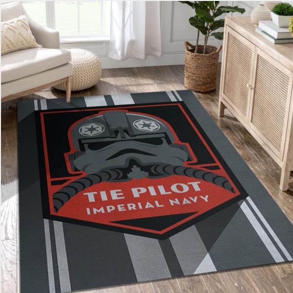 Tie Pilot Star Wars Movie Rug Star Wars Badges Arts Rug Home US Decor