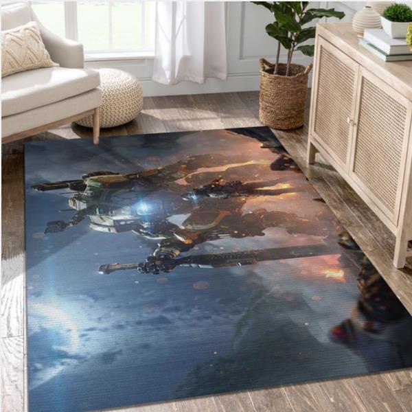 Titanfall 2 Video Game Area Rug Area Bedroom Rug