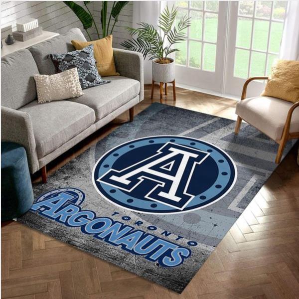 Toronto Argonauts Football Nfl Area Rug Living Room Rug Home Decor Floor Decor