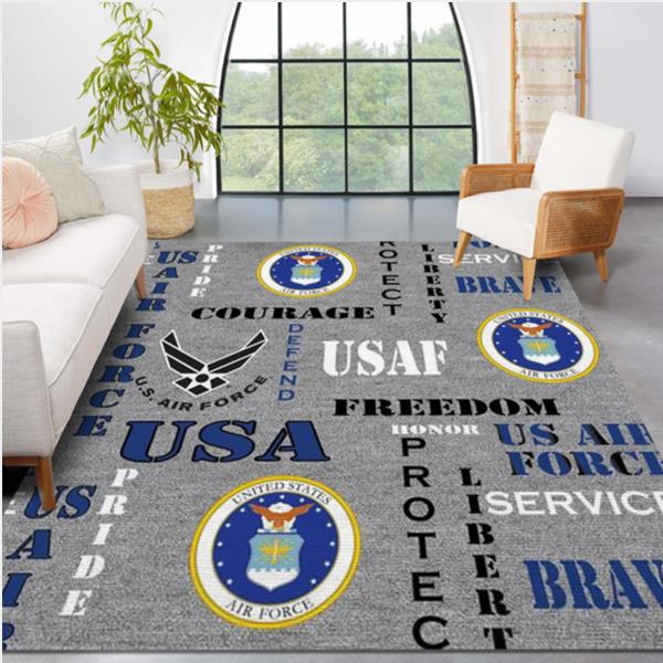 US Air Force Area Floor Home Decor Area Rug Rugs For Living Room