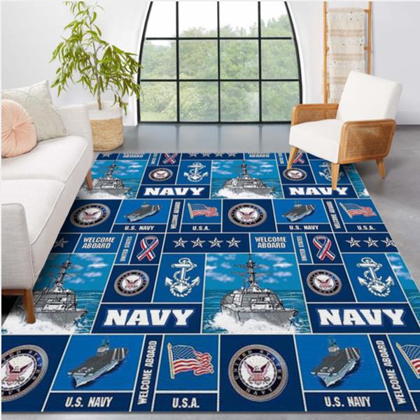 US Navy Floor Decor Area Rug Rugs For Living Room