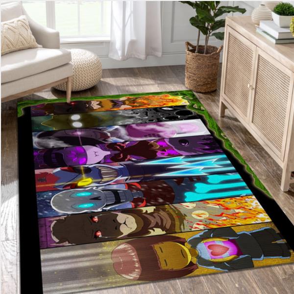 Undertale Pacifist Route Video Game Area Rug Area Bedroom Rug