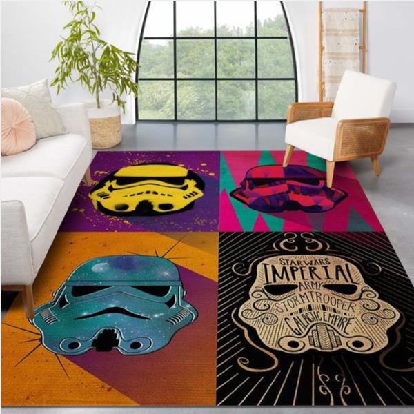 Urban Squad Star War Pop Art Rug Living Room Rug Family Gift Us Decor