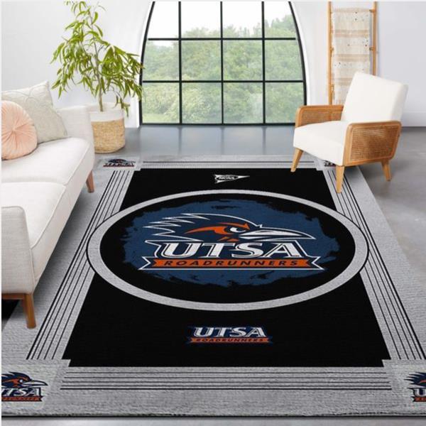 Utsa Roadrunners NCAA Team Logo Nice Gift Home Decor Rectangle Area Rug