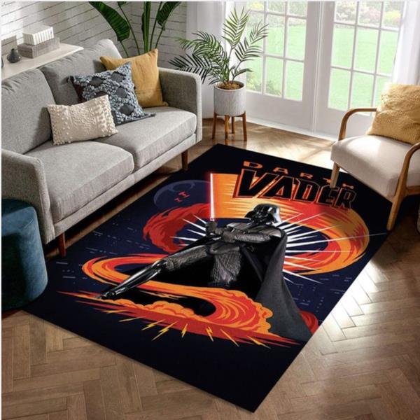 Vader Area Rug Star Wars Funky Explosions Family Gift Us Decor