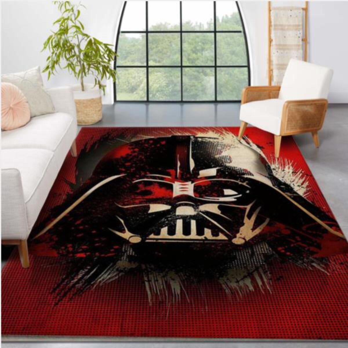 Darth Vader Star Wars Badges Arts Area Rug Carpet - REVER LAVIE