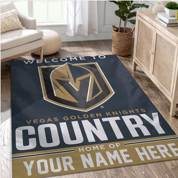 Vegas Golden Knights Wincraft Personal NHL Area Rug Carpet Sport Living Room Rug