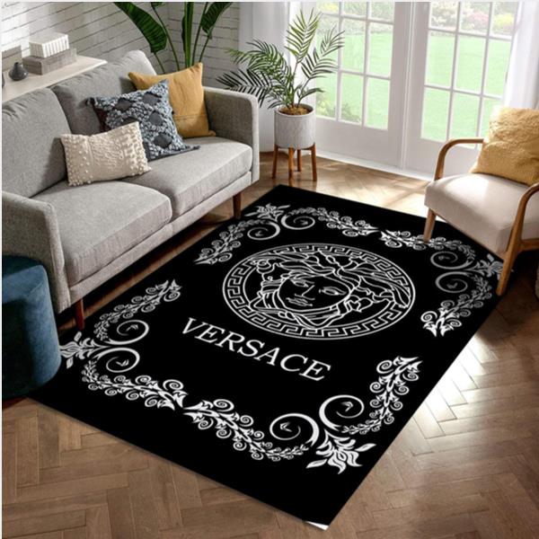 Versace Fashion Brand Creative Fashion Area Rugs Living Room Carpet Christmas Gift Floor Decor The US Decor