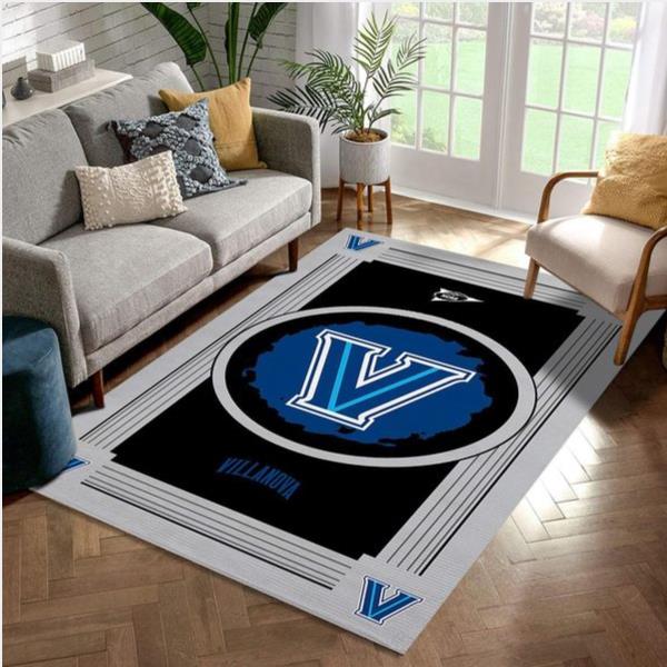 Villanova Wildcats Ncaa Team Logo Rug Room Carpet Custom Area Floor Home Decor